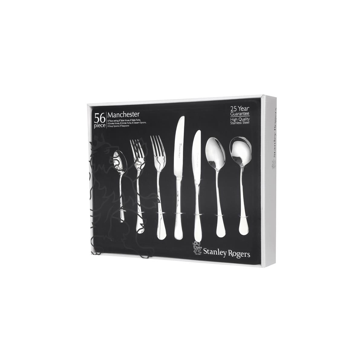 SR50662 - Stanley Rogers Manchester 56Pc Cutlery Set