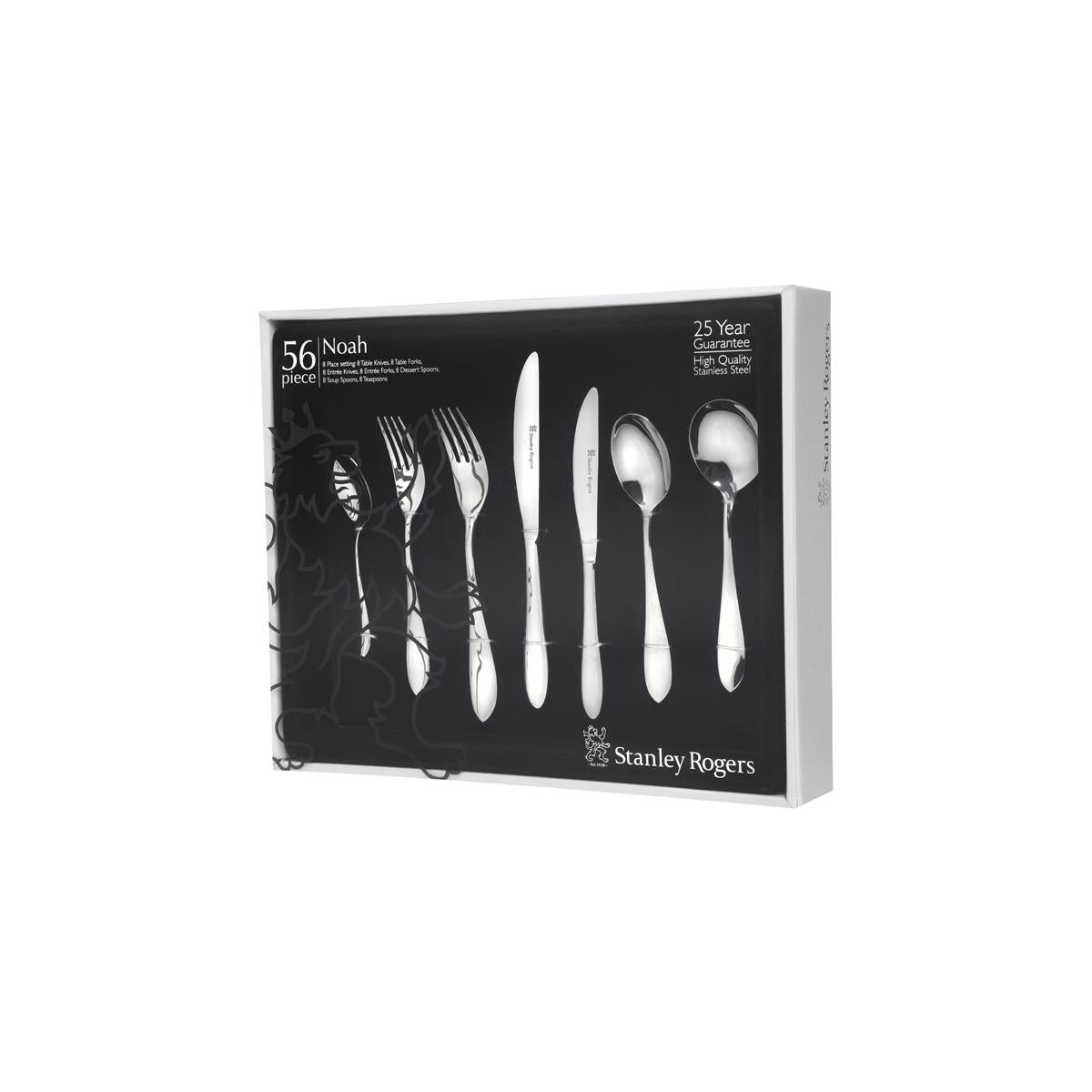 SR50663 - Stanley Rogers Noah 56Pc Cutlery Set (Sold in sets of 2)