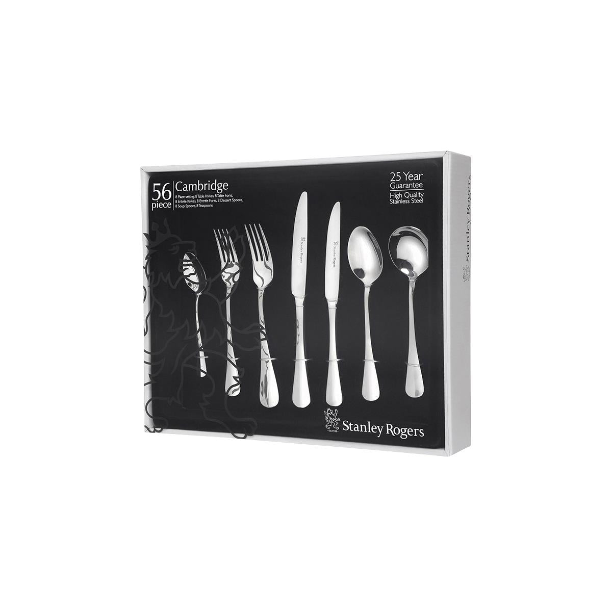 SR50665 - Stanley Rogers Cambridge 56Pc Cutlery Set (Sold in sets of 2)