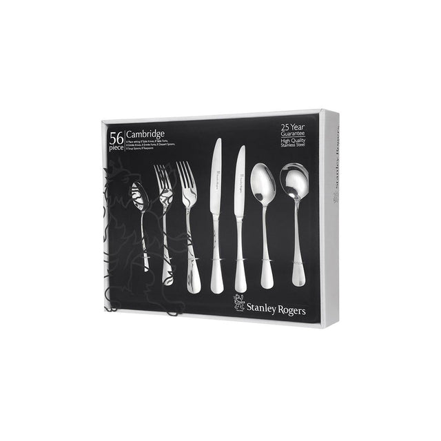 SR50665 - Stanley Rogers Cambridge 56Pc Cutlery Set (Sold in sets of 2)