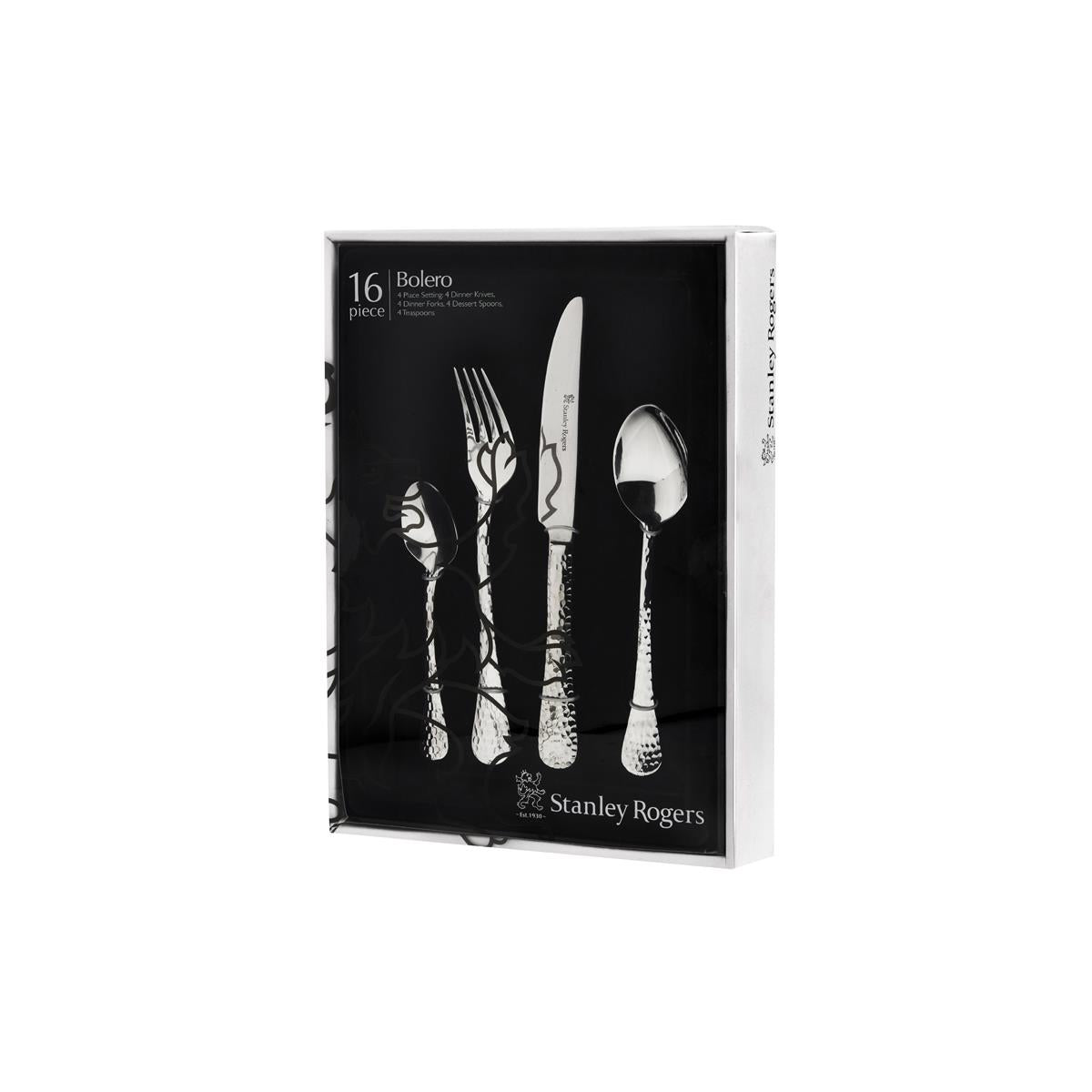 SR50799 - Stanley Rogers Bolero 16Pc Cutlery Set (Sold in sets of 4)