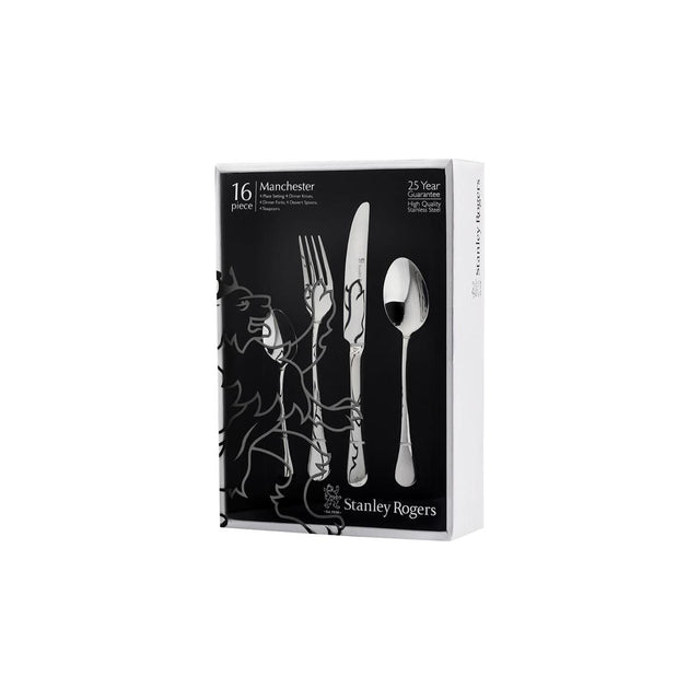 SR50823 - Stanley Rogers Manchester 16Pc Cutlery Set (Sold in sets of 5)