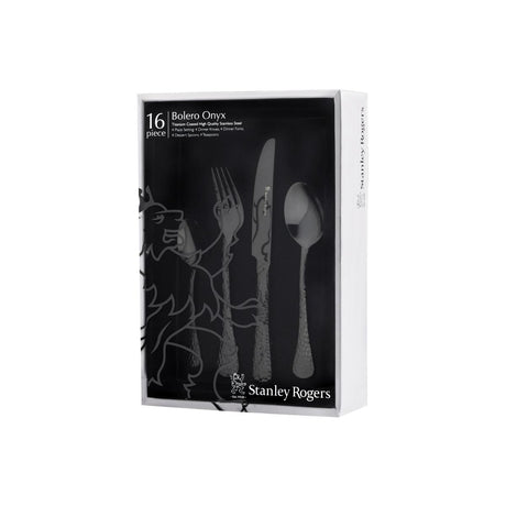 SR50859 - Stanley Rogers Bolero Onyx 16Pc Cutlery Set (Sold in sets of 6)