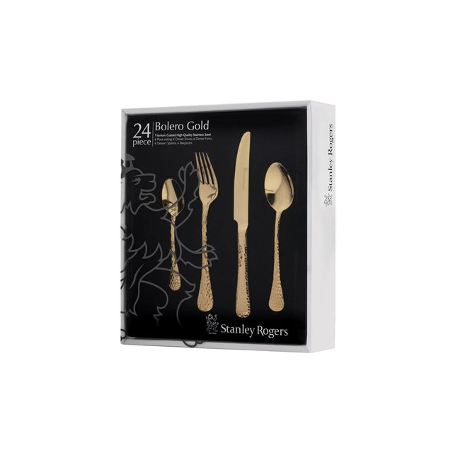 SR50860 - Stanley Rogers Bolero Gold 24Pc Cutlery Set