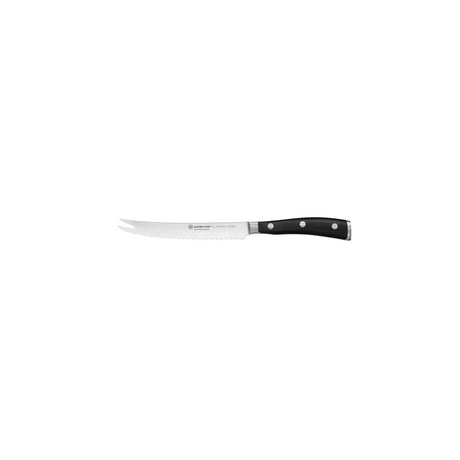 Wusthof Classic Ikon Black Tomato Knife 140Mm (1040331914W)