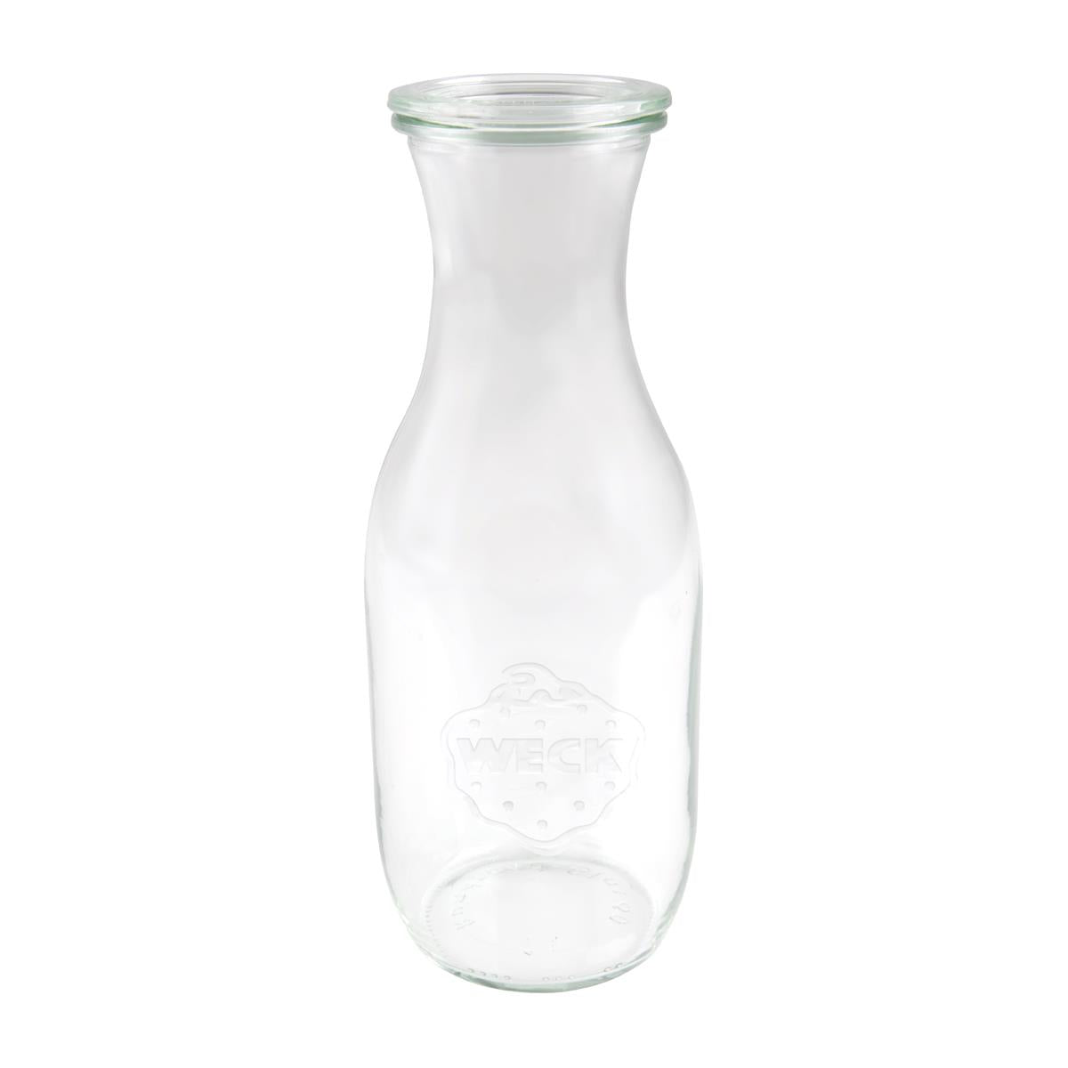 Weck Bottle Glass Jar W Lid (Sold in sets of 6)