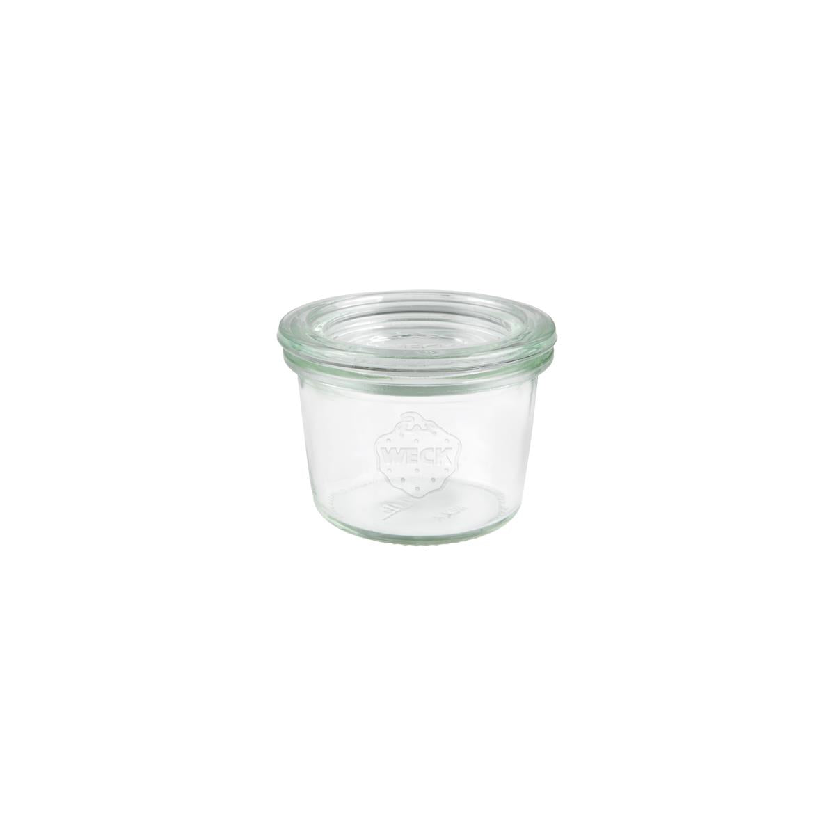 Weck Glass Jars W Lid (Sold in sets of 24)