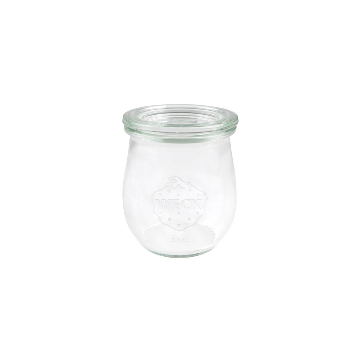 Weck Glass Jars W Lid (Sold in sets of 24)
