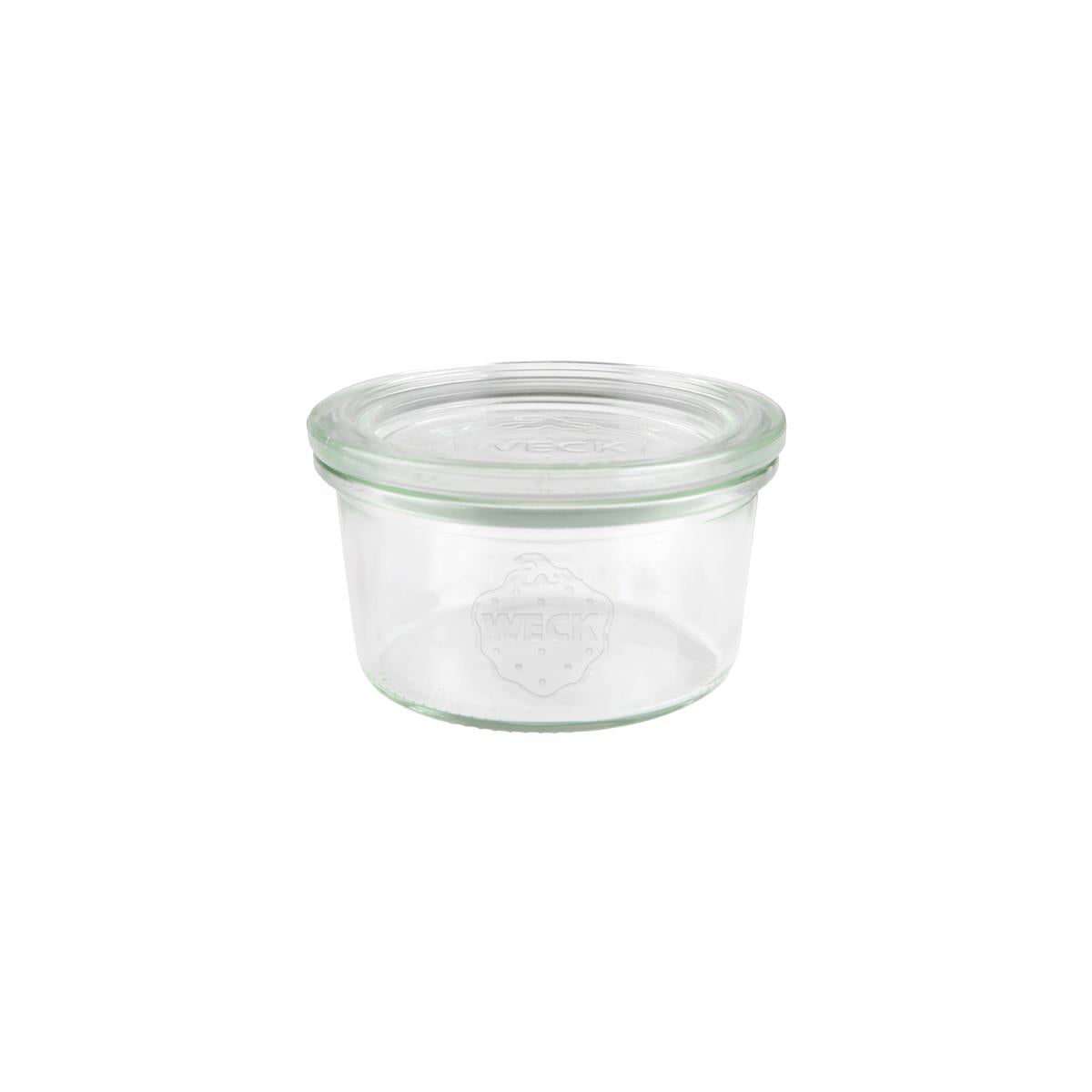 Weck Glass Jar W/Lid 165ml 80x47mm (976) (Sold in sets of 12)
