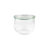 Weck Tulip Glass Jar W/Lid (Sold in sets of 6)