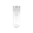 Weck Cylinder Glass Jar W/Lid 600Ml 60X210Mm (905)