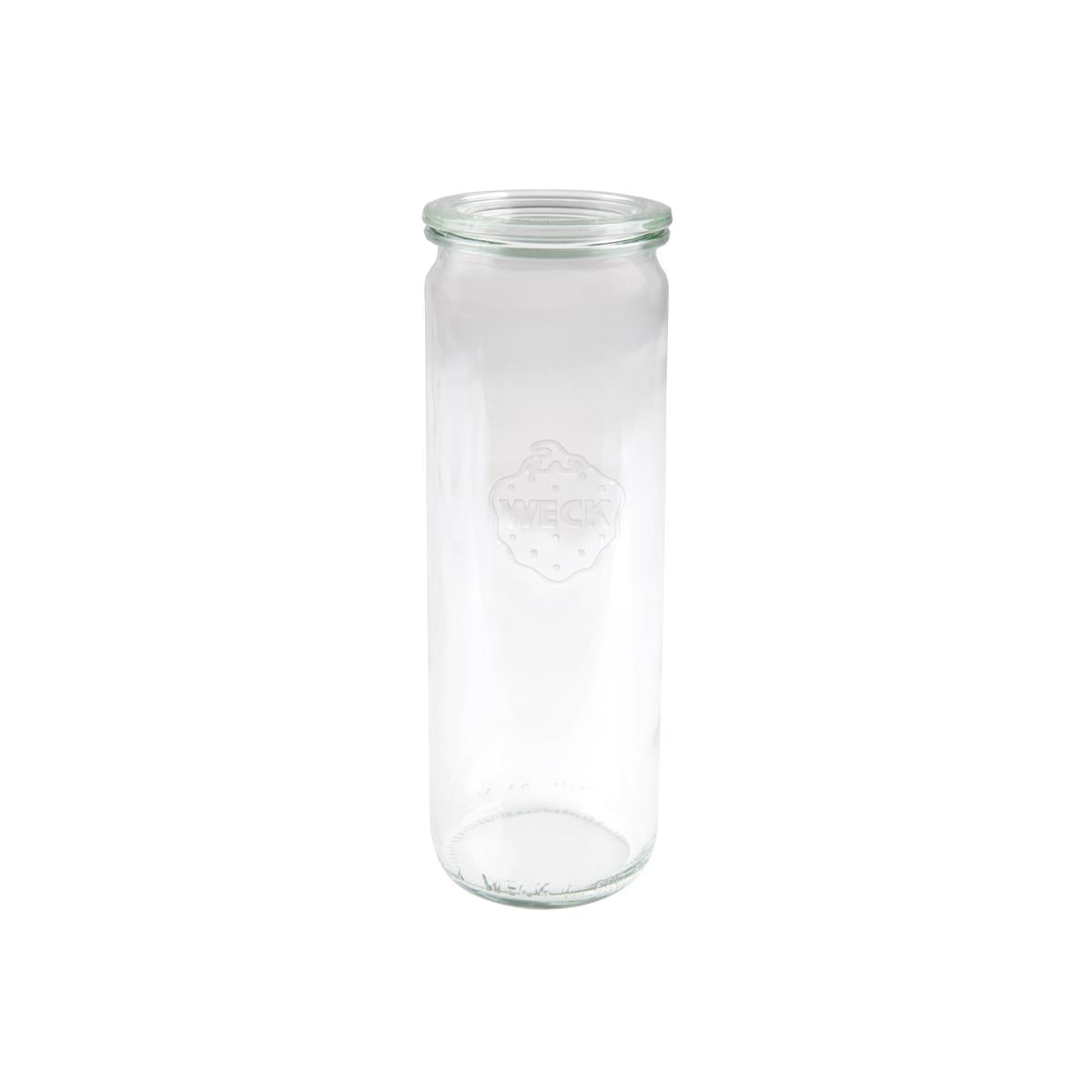 Weck Cylinder Glass Jar W Lid (Sold in sets of 6)