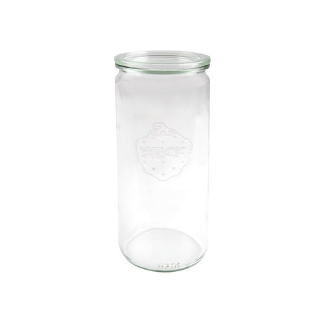 Weck Cylinder Glass Jar W/Lid 1040Ml 80X210Mm (908)