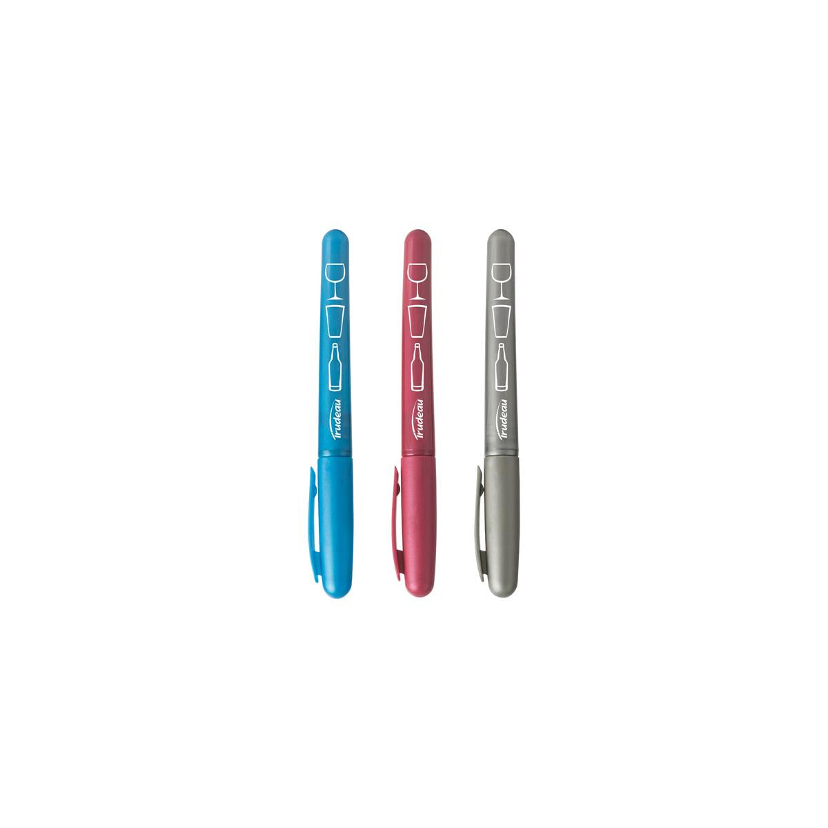 Trudeau Washable Glass Markers 3Pc Set Set of 8 (Sold in sets of 8)