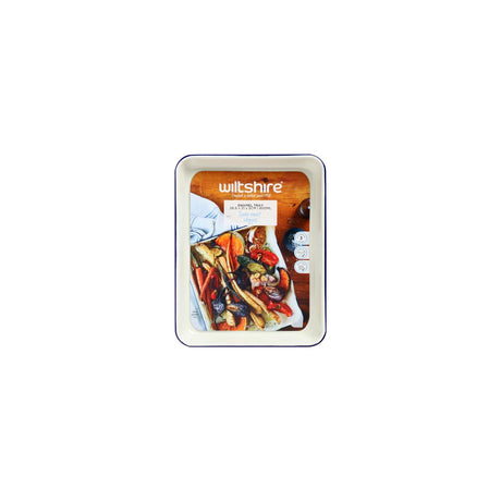 Wiltshire Baking Tray-Enamel 800Ml 265X210X20Mm