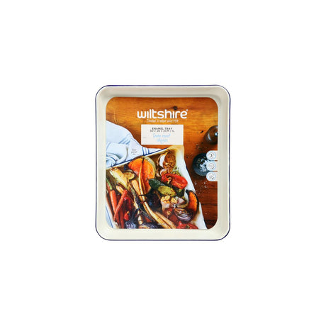 Wiltshire Baking Tray-Enamel 1.0Lt 300X260X20Mm