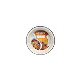 Wiltshire Pie Dish-Enamel Round Blue Rim 195x20mm (Sold in sets of 12)