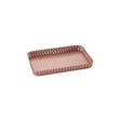 Wiltshire Quiche Pan-Perf Fluted Rose 305X200X30Mm L/Bse N/S