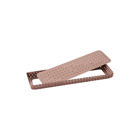 Wiltshire Quiche Pan-Perf Fluted Rose Gold 345X105X25Mm N/S
