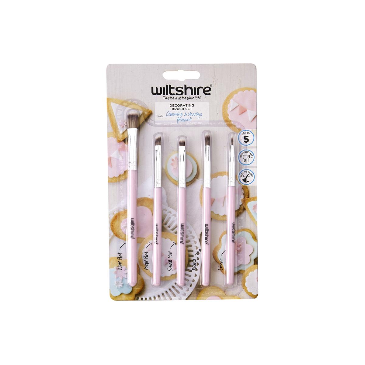 Wiltshire Decorating Brush 5Pc Set Set of 6 (Sold in sets of 6)