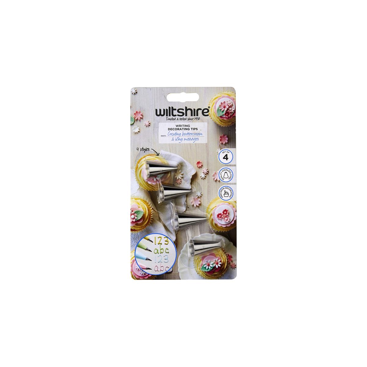 Wiltshire Decorating Tips 4Pc Set - Set of 6 (Sold in sets of 6)