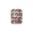 Wiltshire Muffin Pan-12 Cup Rose Gold Non-Stick