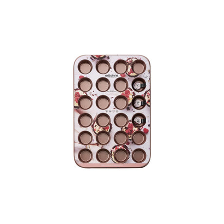 Wiltshire Muffin Pan-24 Cup Rose Gold Non-Stick