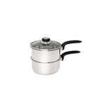 Wiltshire Classic Steamer Set 180mm W/Glass Lid - Set of 4 (Sold in sets of 4)