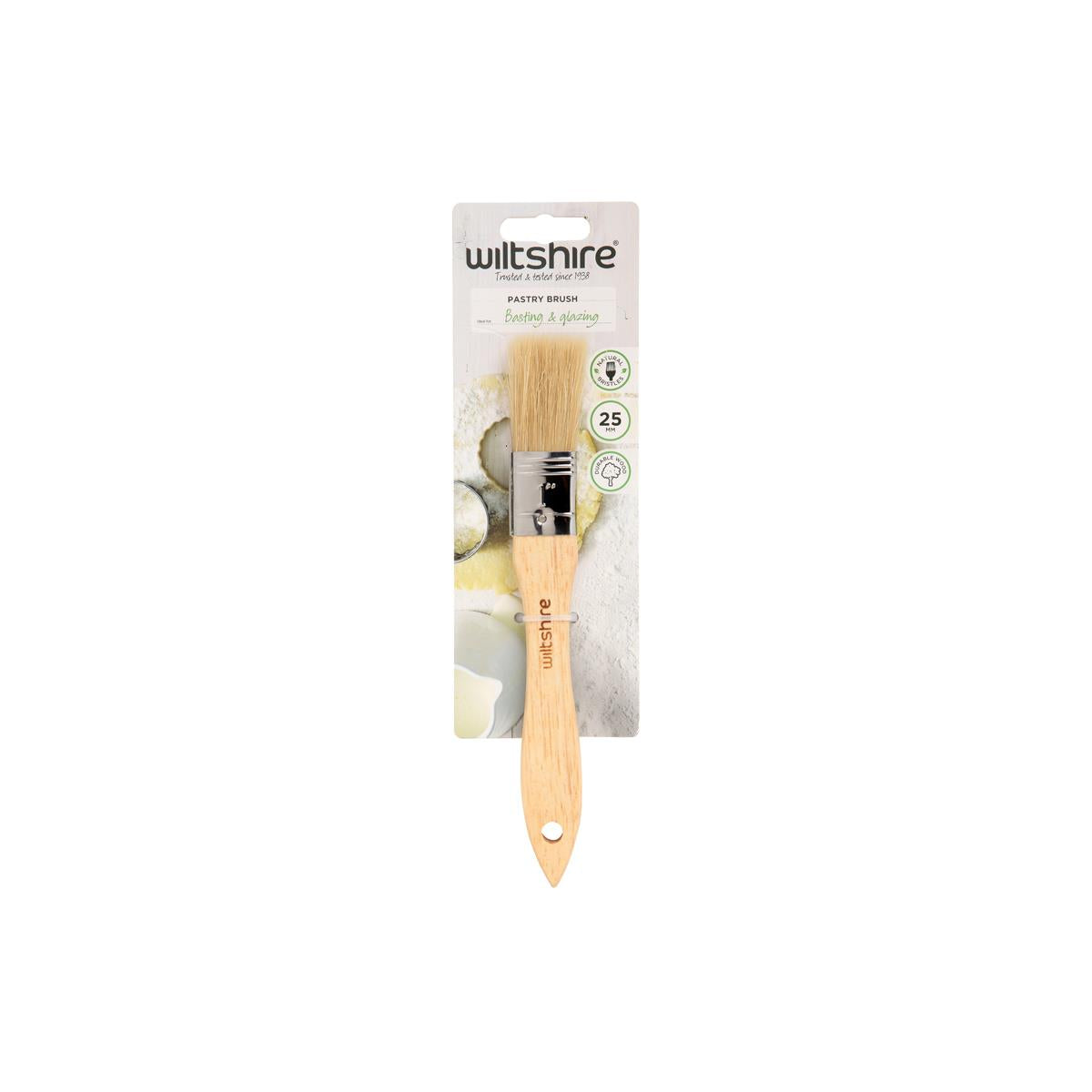Wiltshire Pastry Brush-Natural 25Mm