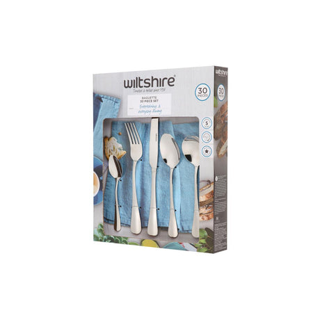 Wiltshire Baguette 30Pc Cutlery Set