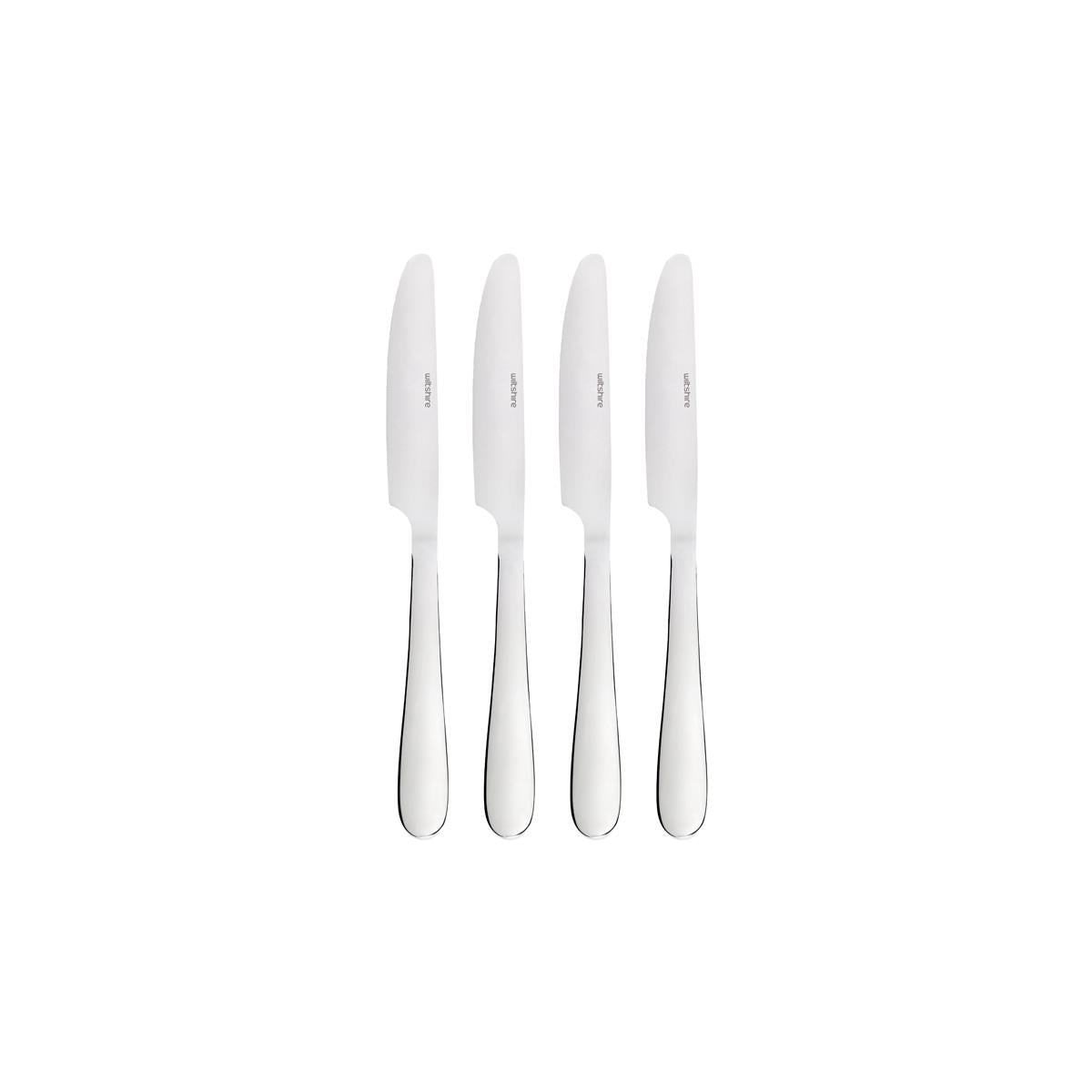 Wiltshire Rhodes Table Knife 4Pc Set