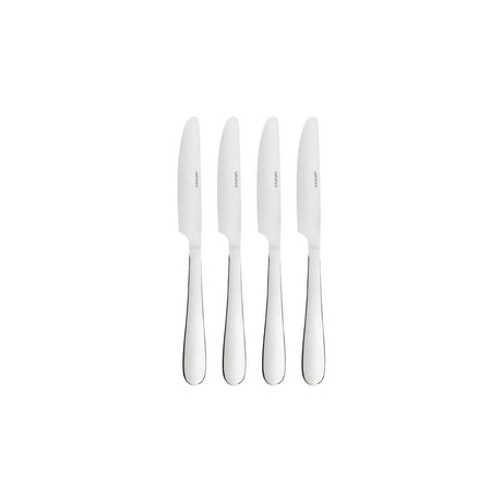 Wiltshire Rhodes Table Knife 4Pc Set