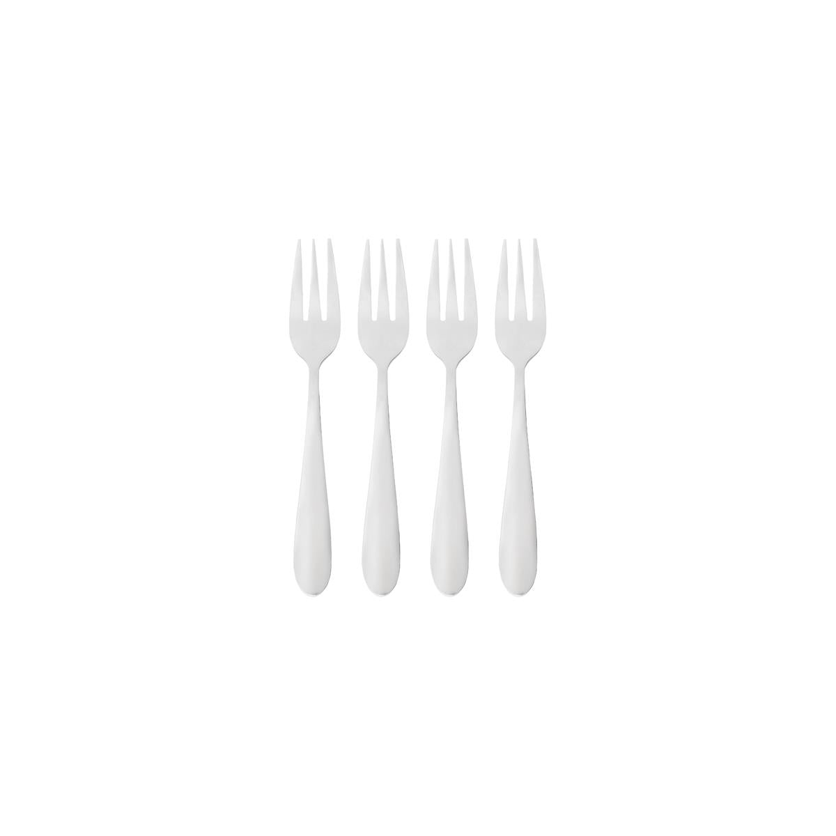 Wiltshire Rhodes Cake Fork 4Pc Set