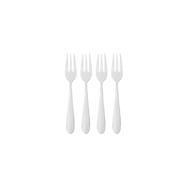 Wiltshire Rhodes Cake Fork 4Pc Set