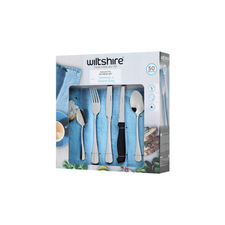 Wiltshire Baguette 50Pc Cutlery Set