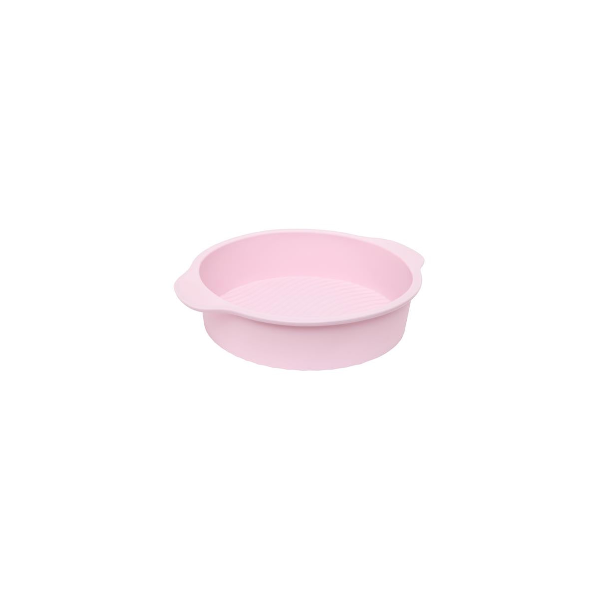 Wiltshire Cake Pan-Round Silicone Pink 230x60mm (Sold in sets of 4)
