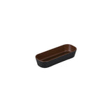 Zicco Melamine Inroom Bento Rect Insert Wnt/Bl 175x67x32.5mm (Sold in sets of 30)
