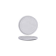 905204 - Tablekraft Naturals Ash Grey Plate 160x30mm Clay (Sold in sets of 4)