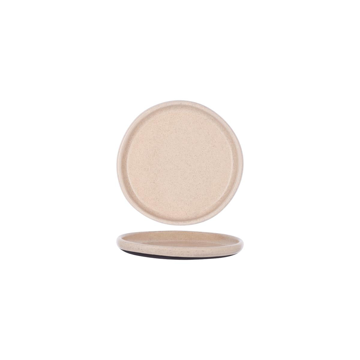 Tablekraft Naturals Sierra Beige Round Plate 205X21Mm Clay