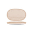 Tablekraft Naturals Sierra Beige Oval Plate 310X200Mm Clay