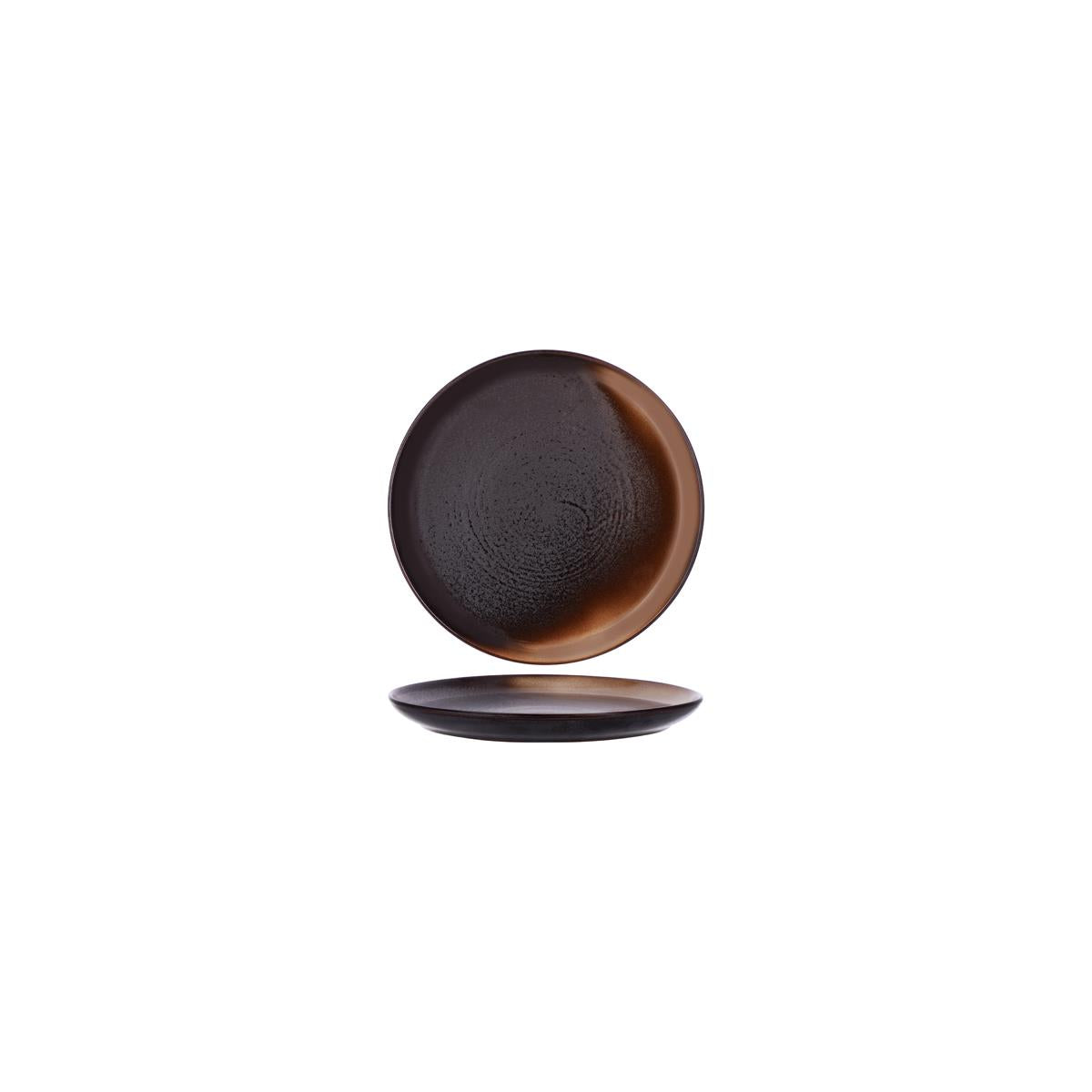 Tablekraft Urban Round Plate Coffee Dust (Sold in sets of 6)