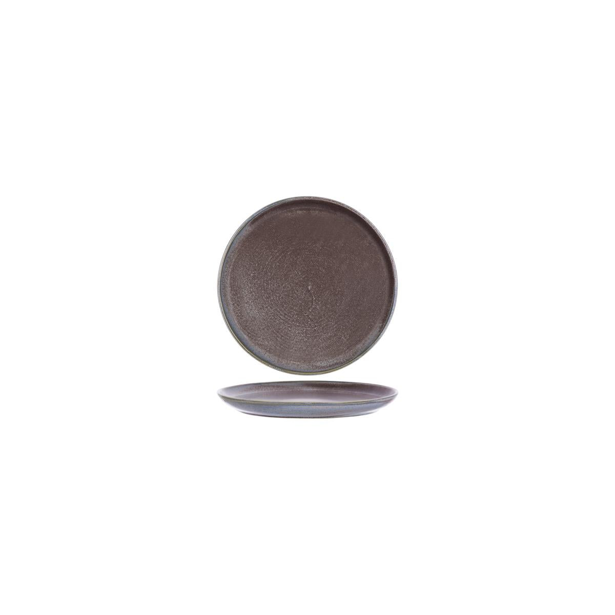 Tablekraft Urban Round Plate Greystone Blue (Sold in sets of 6)