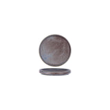 Tablekraft Urban Round Rim Plate Greystone Blue (Sold in sets of 6)
