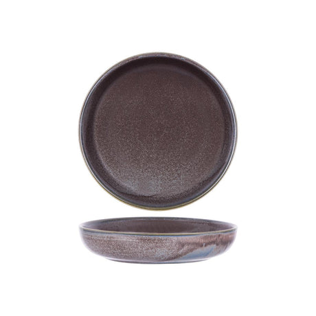 Tablekraft Urban Round Flared Bowl 210X45Mm Greystone Blue