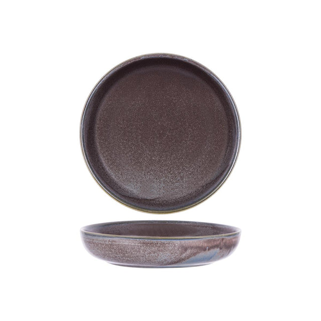 Tablekraft Urban Round Flared Bowl 210X45Mm Greystone Blue