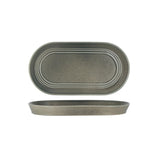 Tablekraft Urban Loft Oval Platter Frost Grey (Sold in sets of 4)