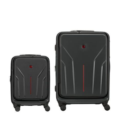 Amplix Hardside 2pc Set Black - 653332