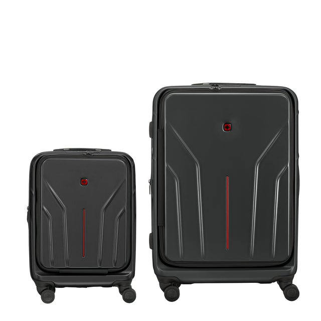 Amplix Hardside 2pc Set Black - 653332