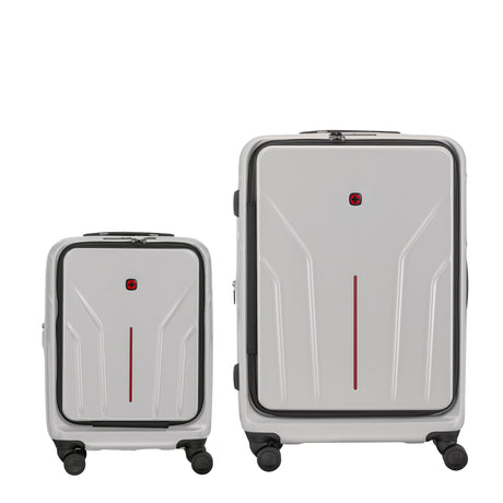 Amplix Hardside 2pc Set Silver - 653333