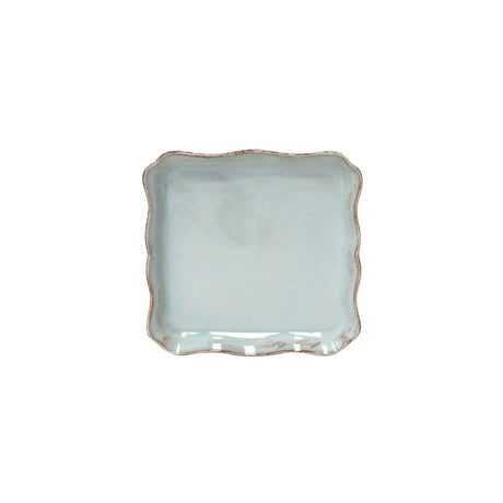 300066 - Costa Nova Alentejo Sqr Tray 210x207x28mm Turq (Jp211-Trq) (Sold in sets of 2)